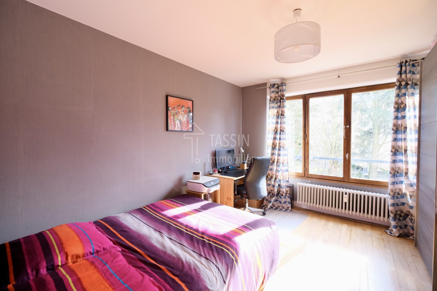 Appartement familial Tassin Centre au calme - Chambre 3