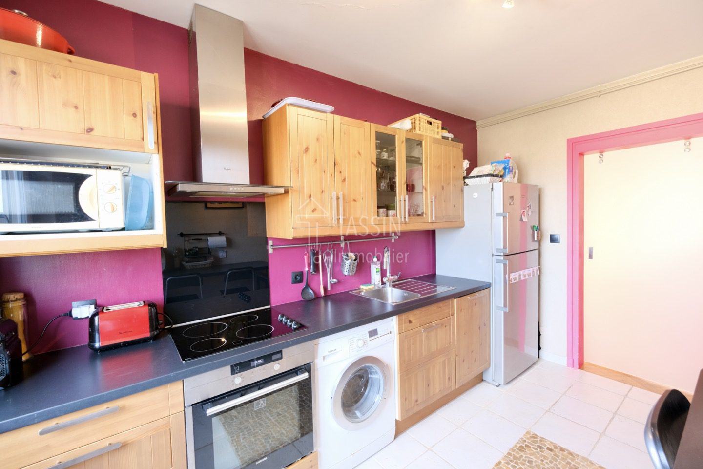 Appartement familial Tassin Centre au calme - Cuisine