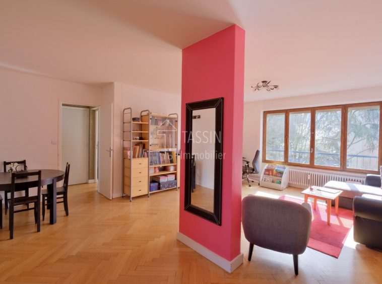 Appartement familial Tassin Centre au calme - Grand Salon