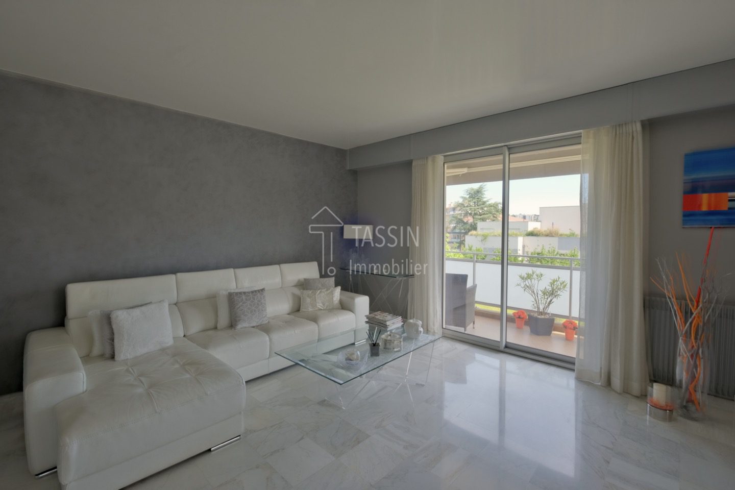 Grand appartement à Tassin 5 chambres au calme - Salon