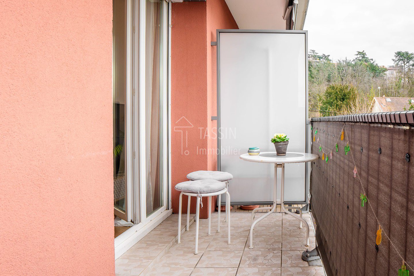 Appartement 3 pièces Tassin - Balcon