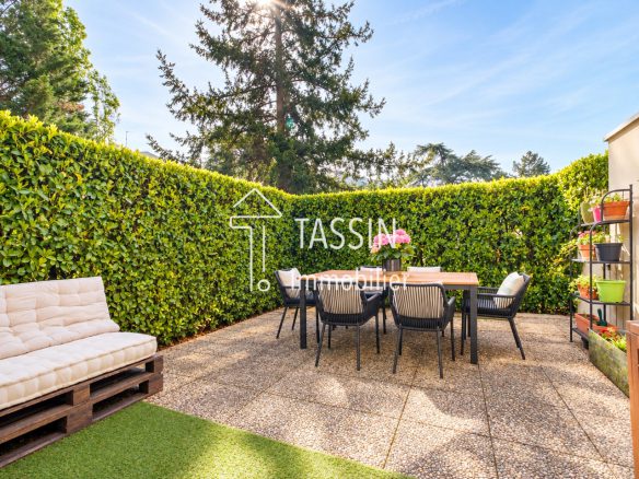 TASSIN – T3 en rez de jardin dans résidence sécurisée