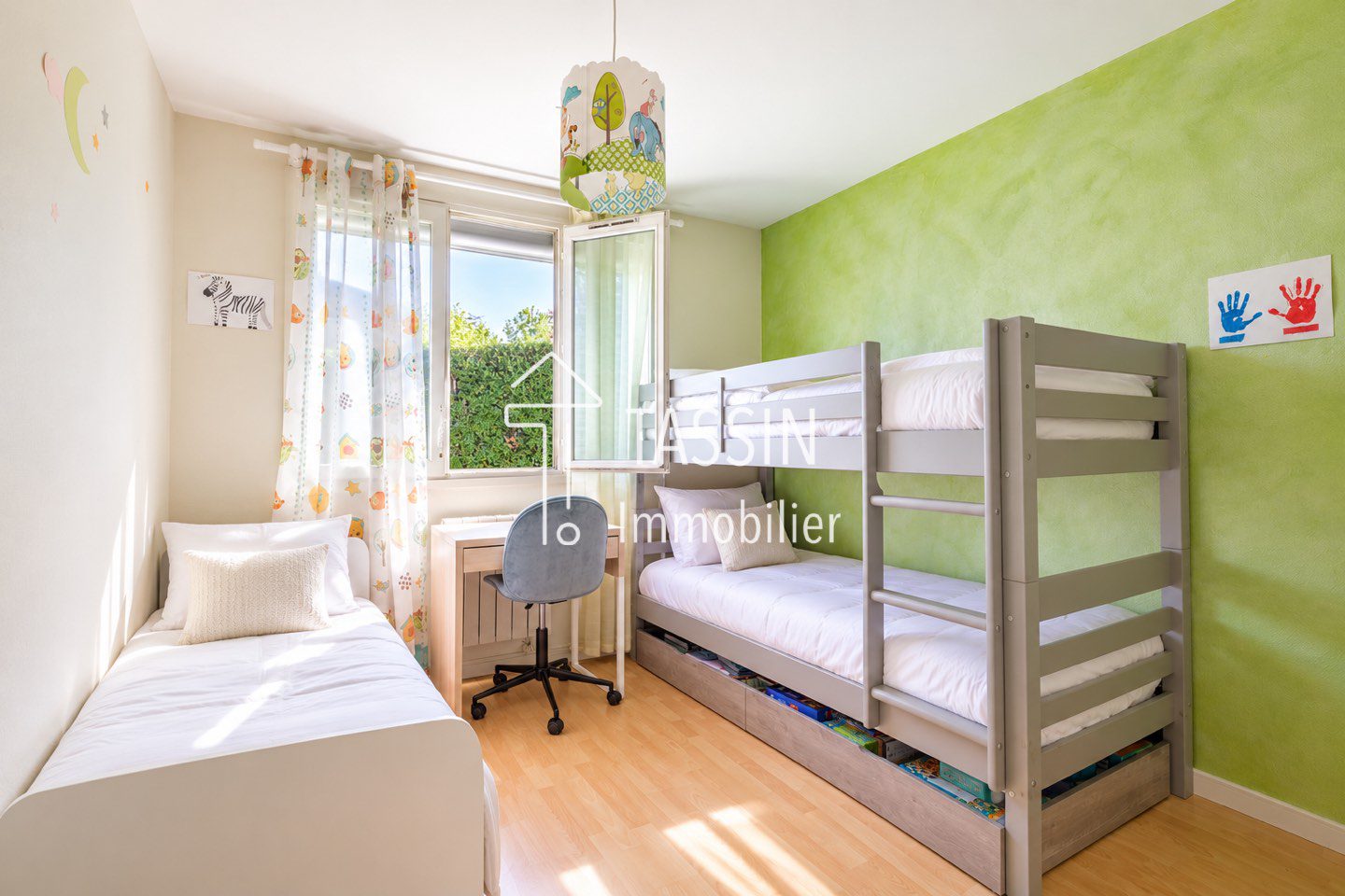 TASSIN – T3 en rez de jardin dans résidence sécurisée