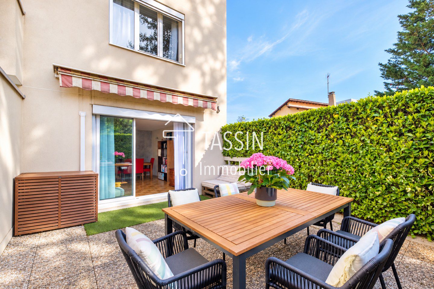 TASSIN – T3 en rez de jardin dans résidence sécurisée